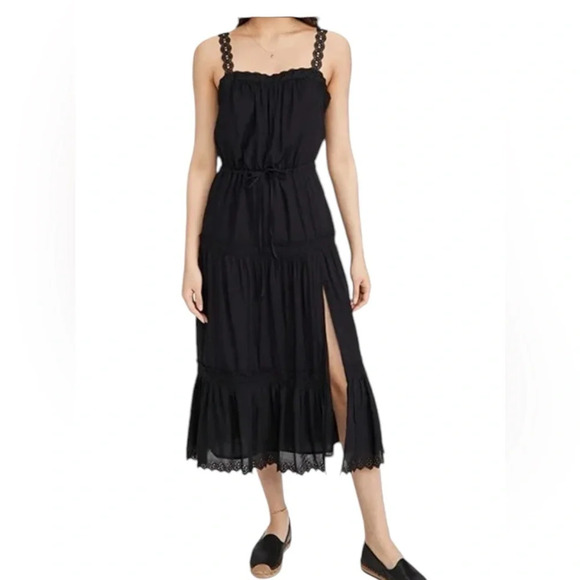 Paige | Amity Tiered Eyelet Hem Dress Graduation Whimsigoth - Picture 1 of 7